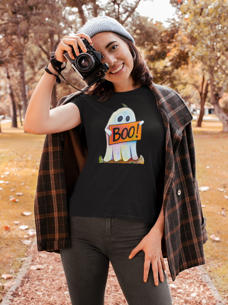 Boo-tably Adorable Ghost Unisex T-Shirt