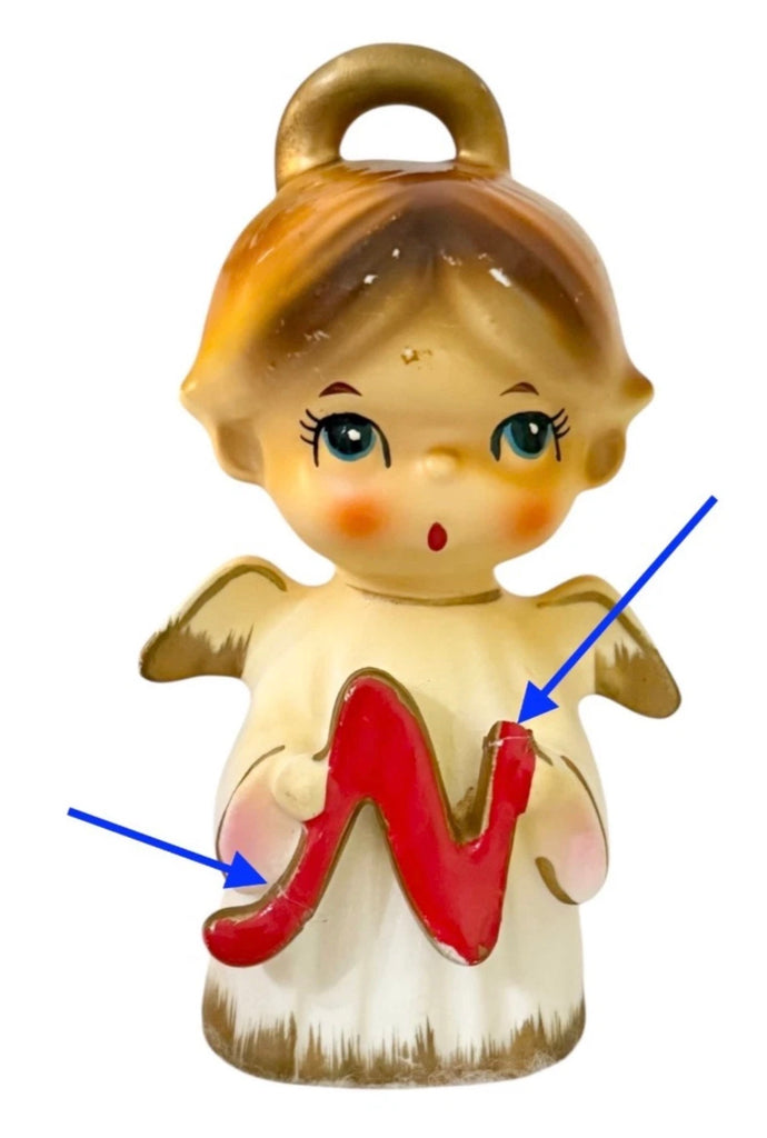 Vintage NOEL Choir Angels Figurines 1950s Capri Creations Japan MCM