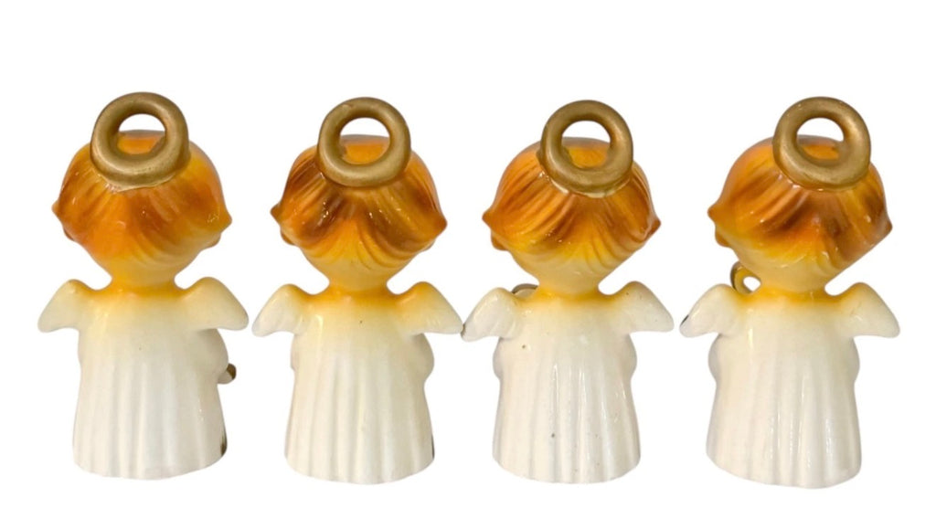 Vintage NOEL Choir Angels Figurines 1950s Capri Creations Japan MCM