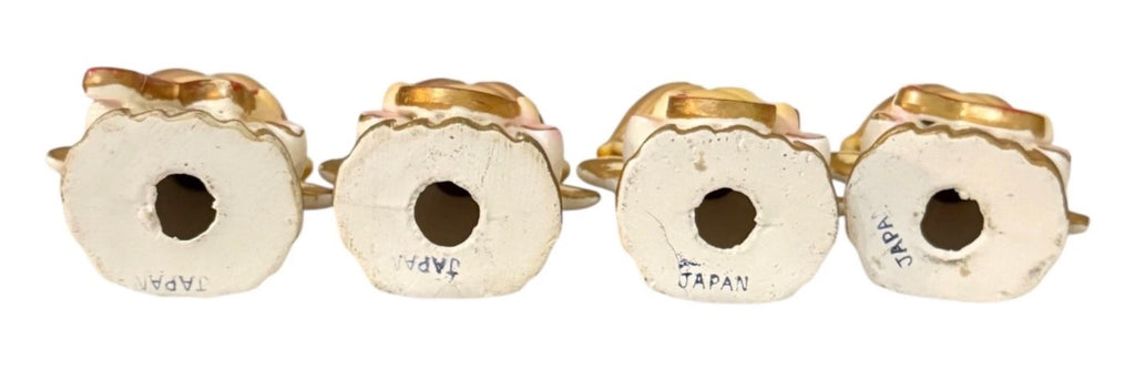 Vintage NOEL Choir Angels Figurines 1950s Capri Creations Japan MCM