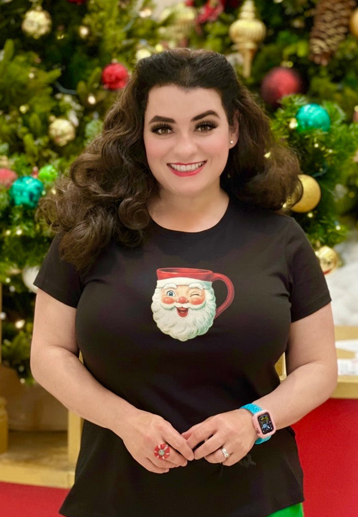 Vintage Holt Howard Santa Mug T-Shirt