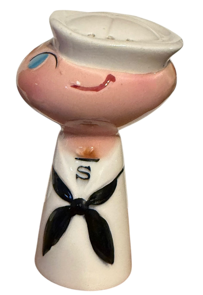 Vintage Holt Howard Bell Bottom Gobs Sailor Salt and Pepper Shakers Pixieware Figurines 1960 Japan MCM