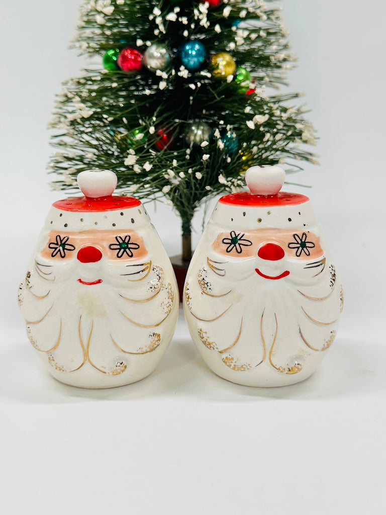 Vintage Holt Howard Starry Eyed Santa Pitcher & Salt and Pepper Shakers Set