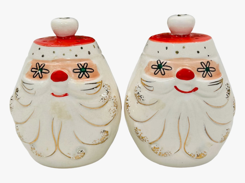 Vintage Holt Howard Starry Eyed Santa Pitcher & Salt and Pepper Shakers Set