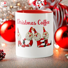 Holt Howard NOEL Santas Coffee Mug Mid-Century