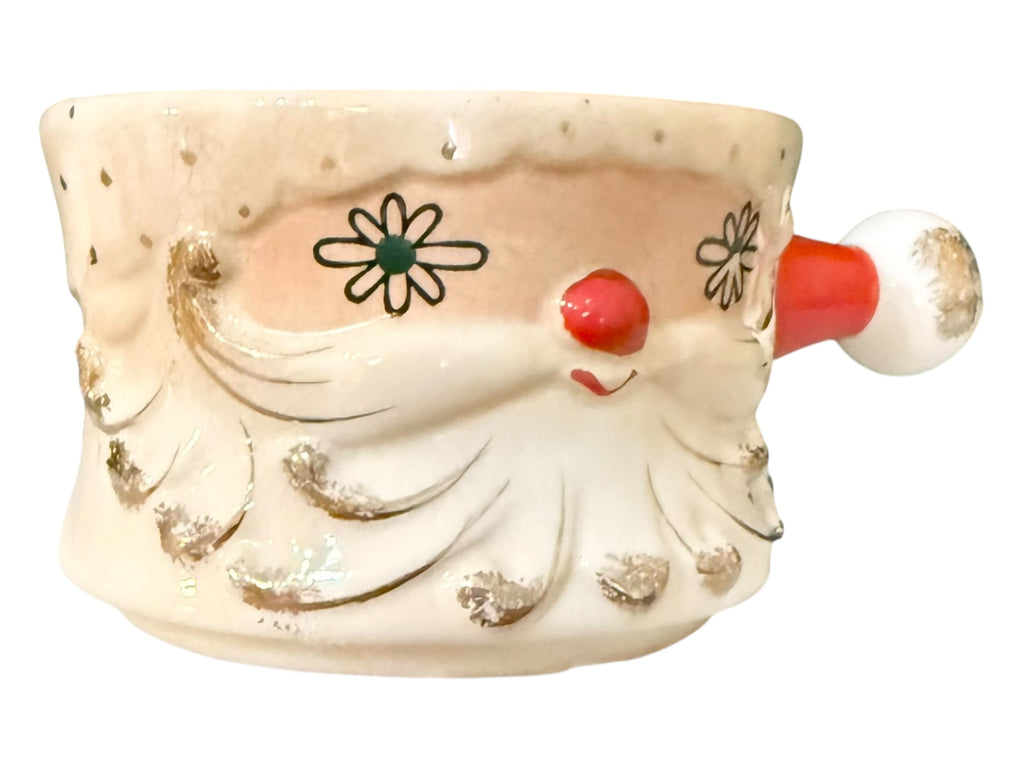 Vintage Holt Howard Starry Eyed Santa Christmas Mug 1950s MCM Japan