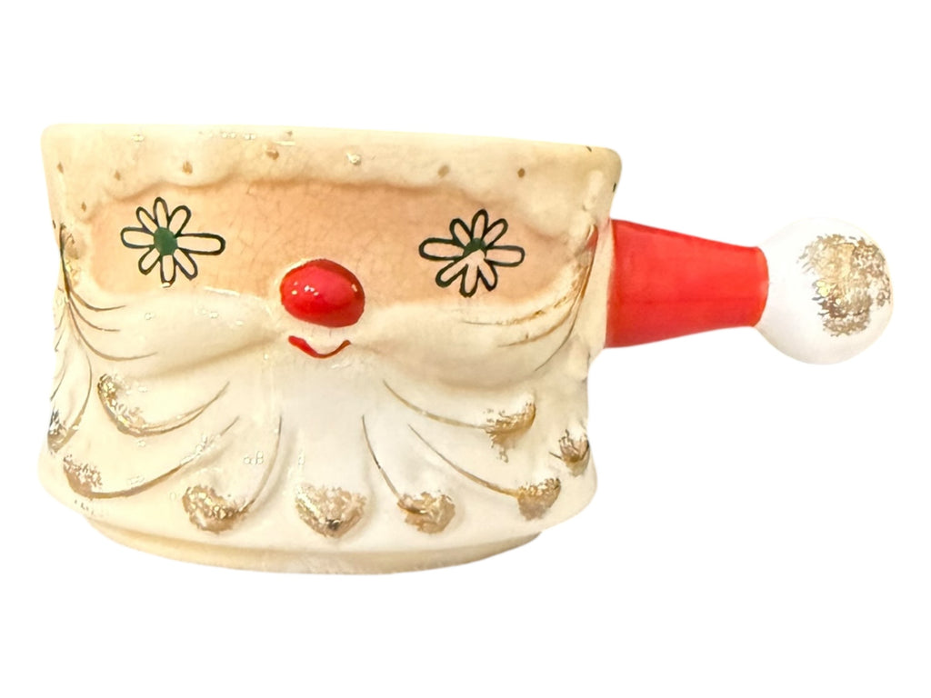 Vintage Holt Howard Starry Eyed Santa Christmas Mug 1950s MCM Japan