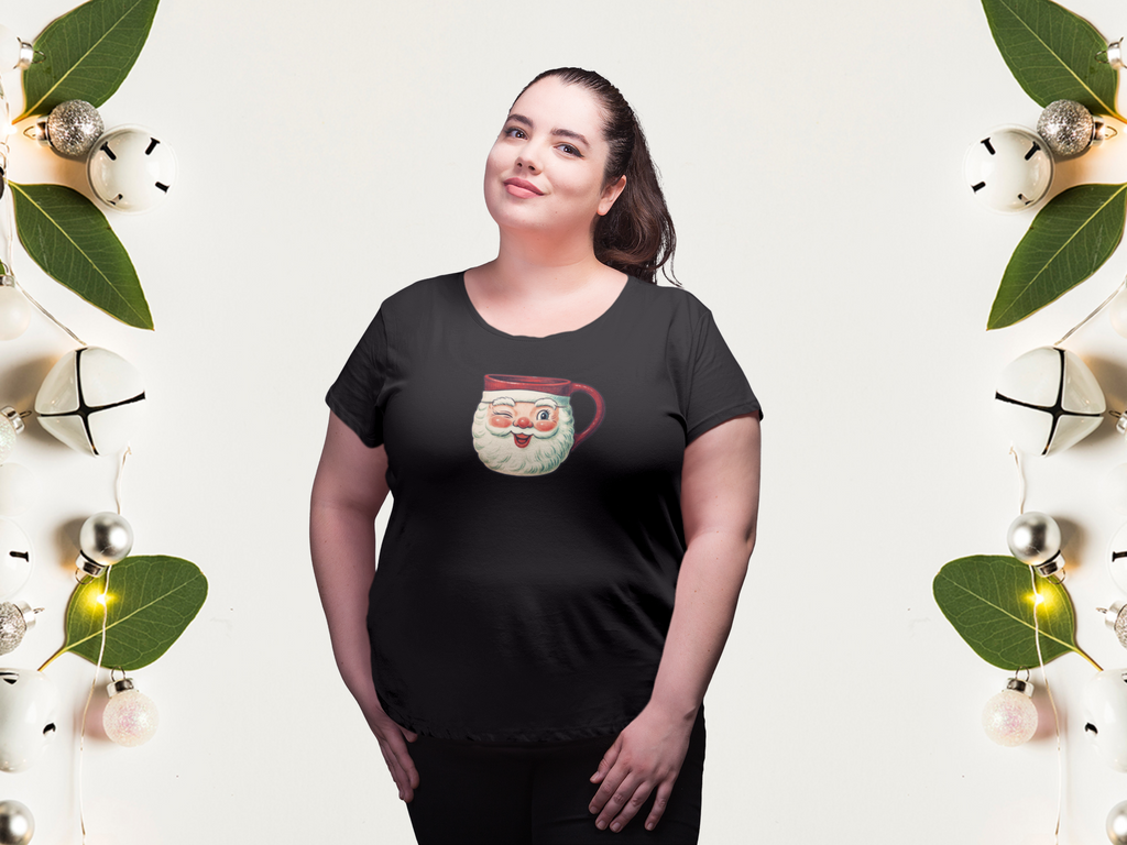 Vintage Holt Howard Santa Mug T-Shirt