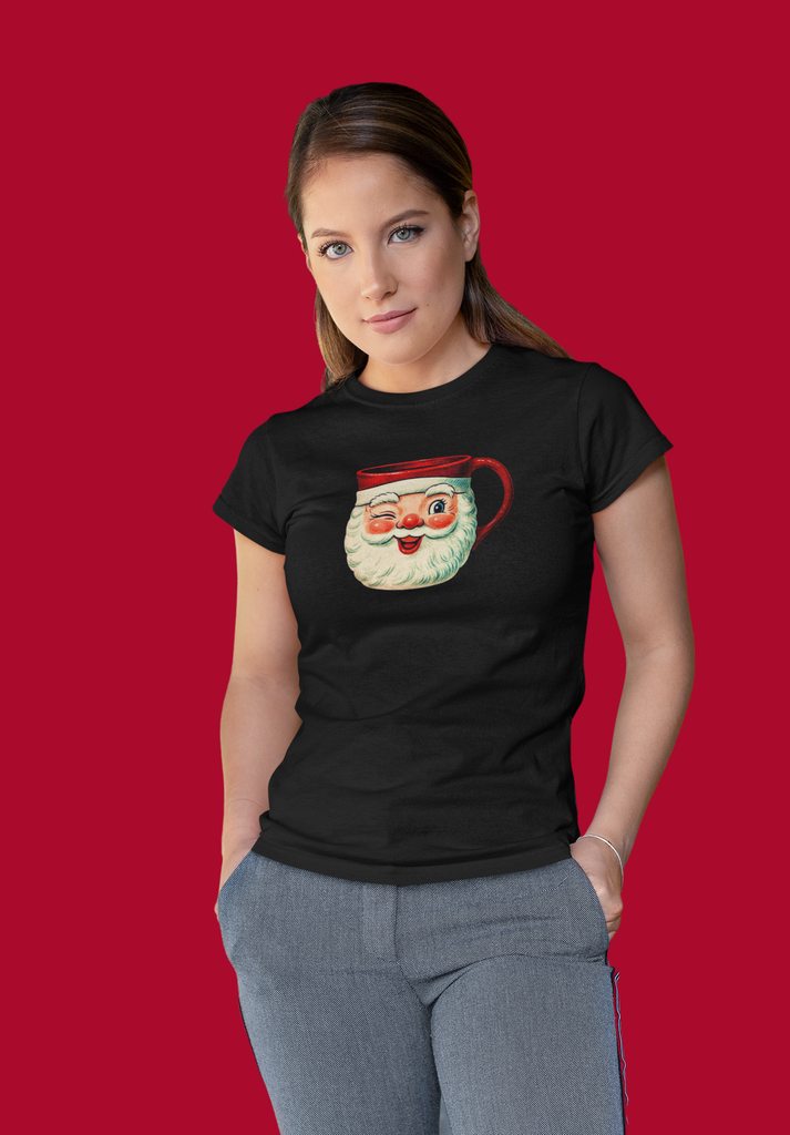 Vintage Holt Howard Santa Mug T-Shirt