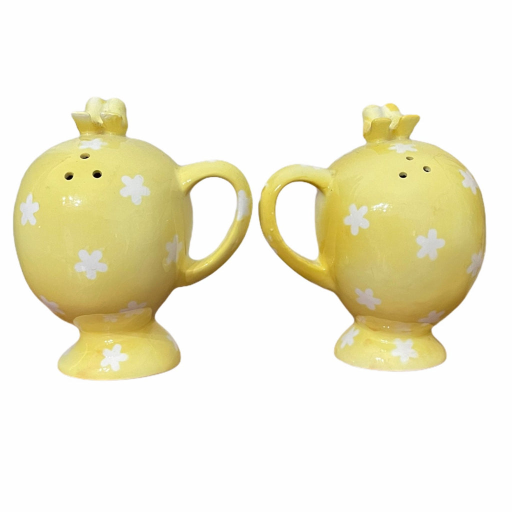 Copy of Vintage Napco Miss Cutie Pie Yellow Girl Salt and Pepper Shakers