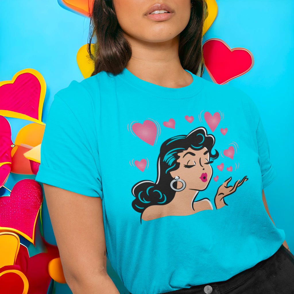 Vintage Pinup Valentine Vixen Top