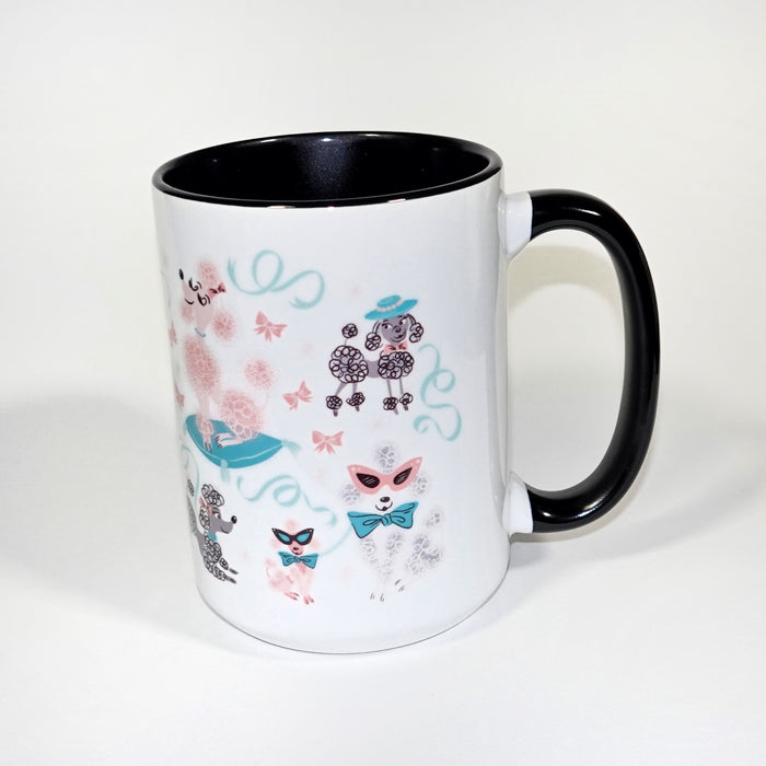 Kitschy Poodle Coffee Mug
