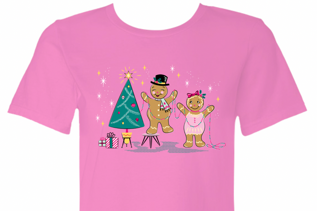 Sugar Cookie Pink Gingerbread T-Shirt