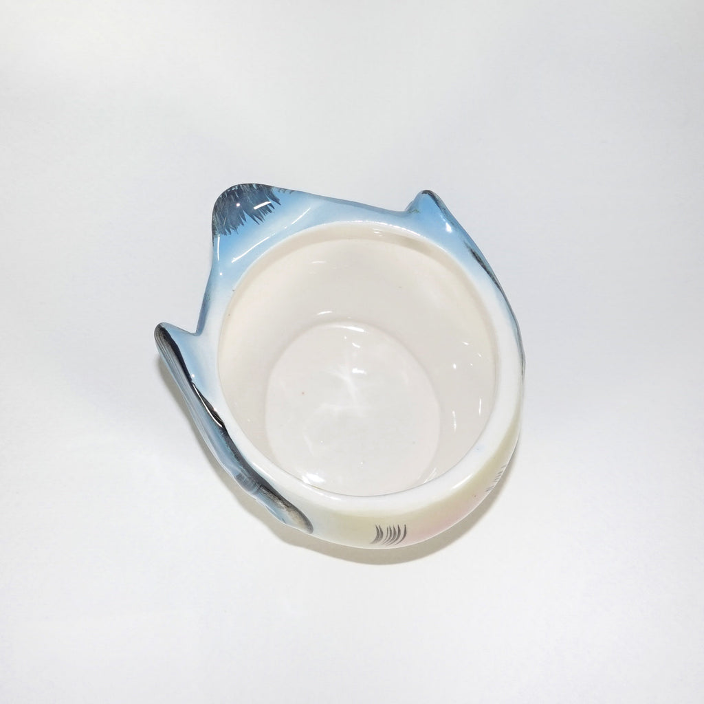 Vintage Lefton Bluebird Norcrest Blue Bird Sugar Jar Topline Imports Jam Jar Anthropomorphic 1950s