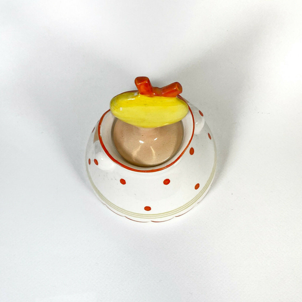 Vintage MG Dolly Girl Ketchup Jar Holt Howard Pixieware Condiment Mid-Century