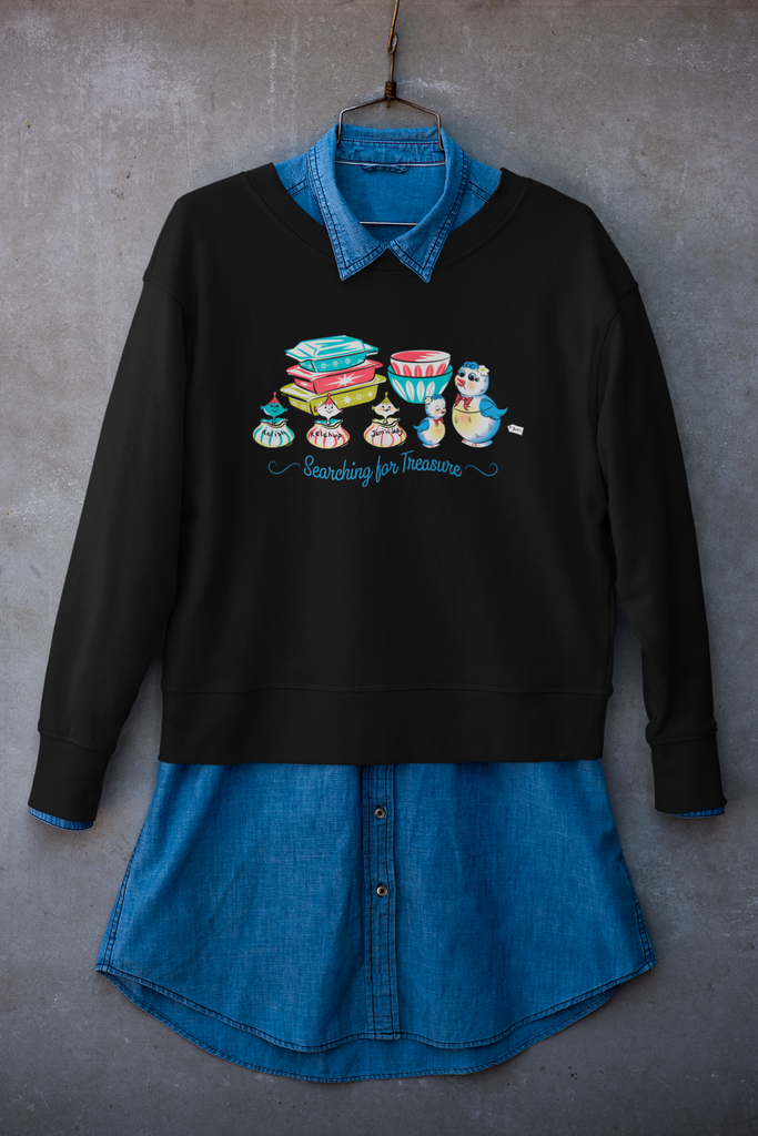 Amazing Bluebird, Pyrex, Holt Howard, Collector Sweatshirt Sweater