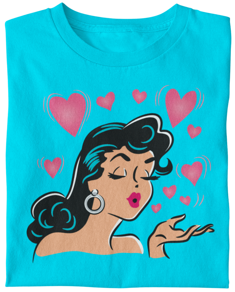 Vintage Pinup Valentine Vixen Top